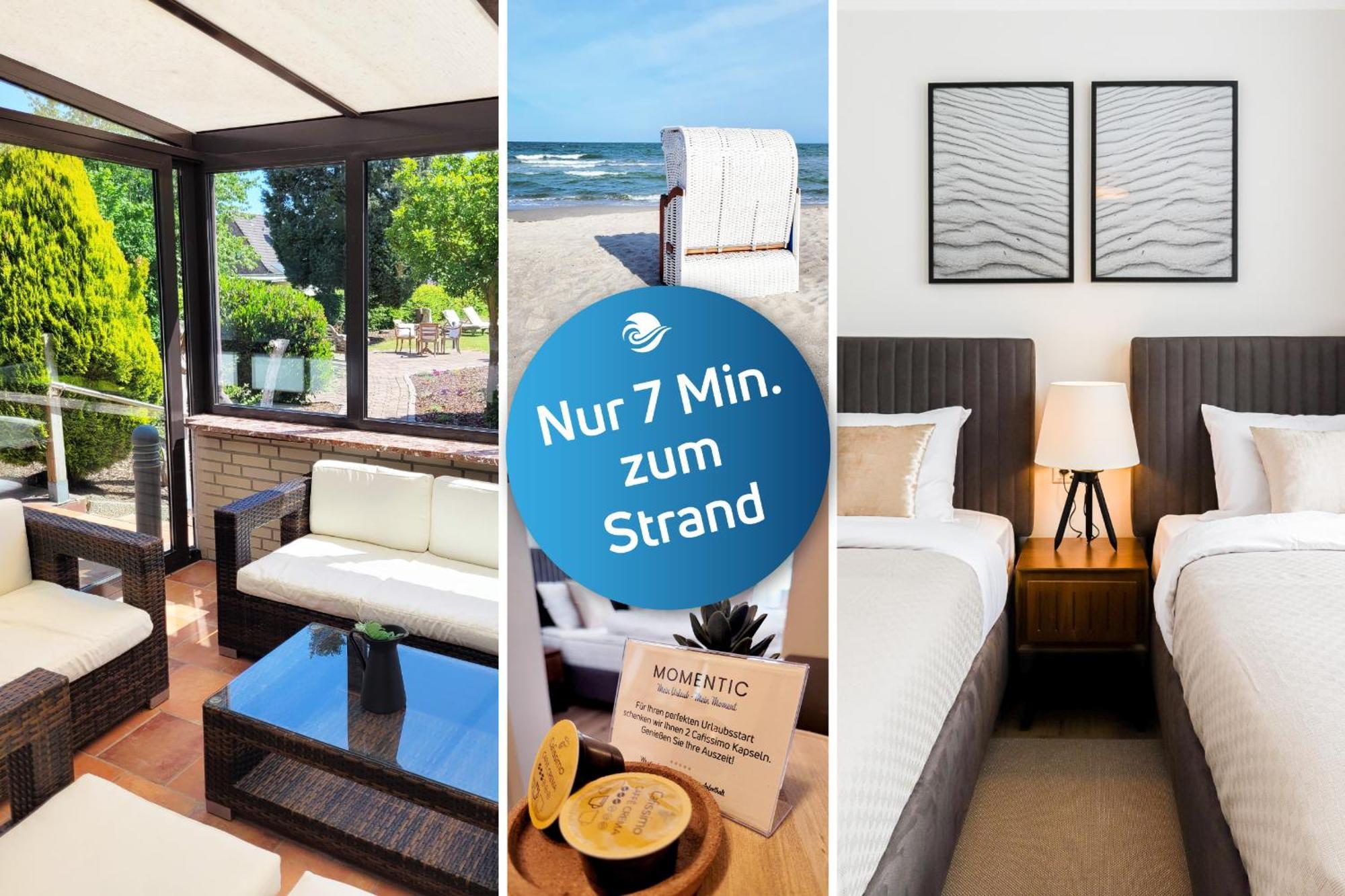 Gemuetliche & Moderne Ferienwohnung - Nur 7 Gehminuten Vom Strand Entfernt, Inklusive Parkplatz Und Gartenzugang Scharbeutz Exterior photo